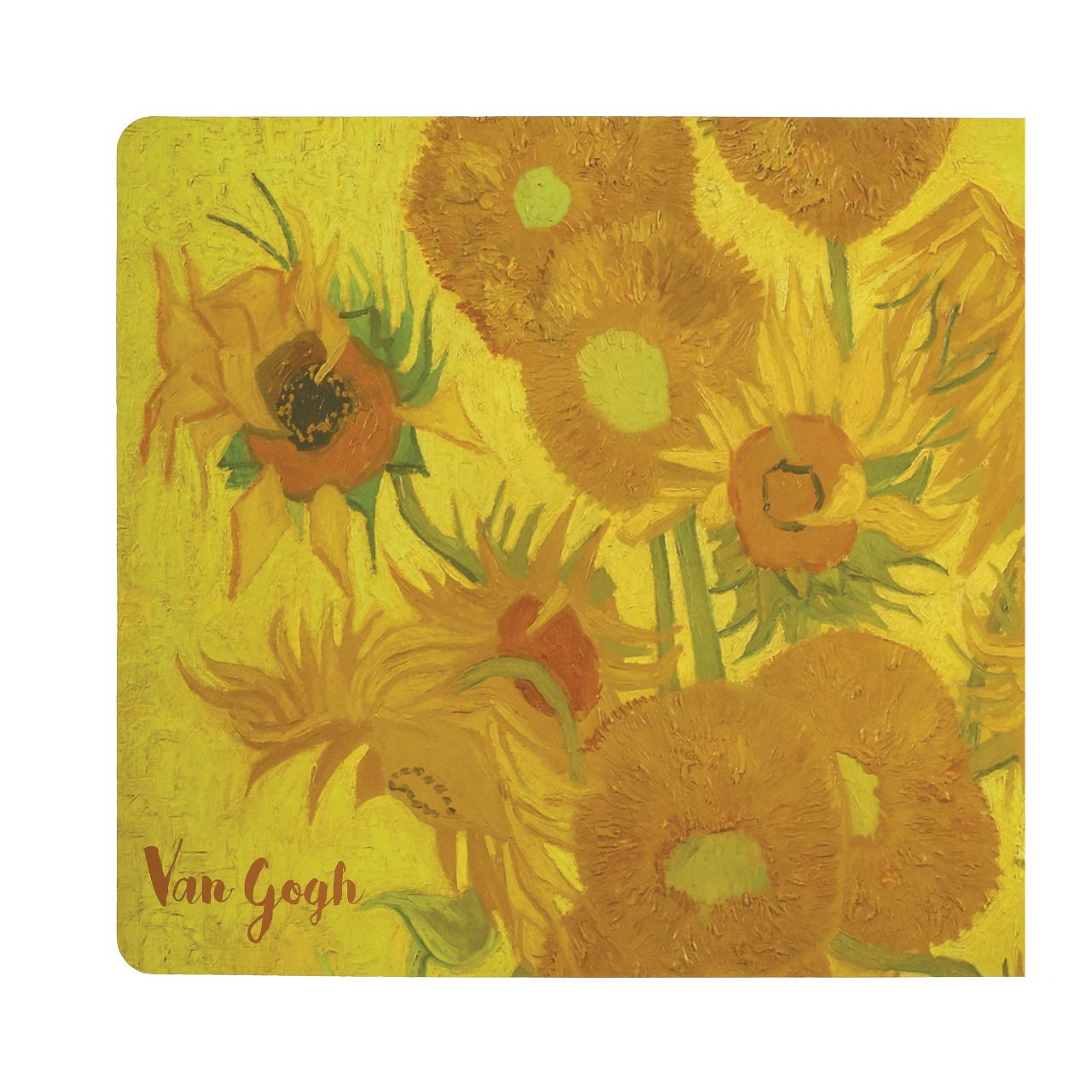 This placemat with the effigy of the famous painting "Sunflower" by the Dutch post-impressionist painter Vincent Van Gogh, is ideal to add an artistic touch to your table and protect your furniture.