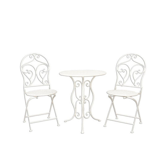 Our outdoor Bistro Furniture is affordable, functional, and incredibly stylish. This vintage bistro table and chair set will add a classic touch to your garden, balcony or patio this summer. Upgrade your garden, balcony, or patio with a classic touch this season.