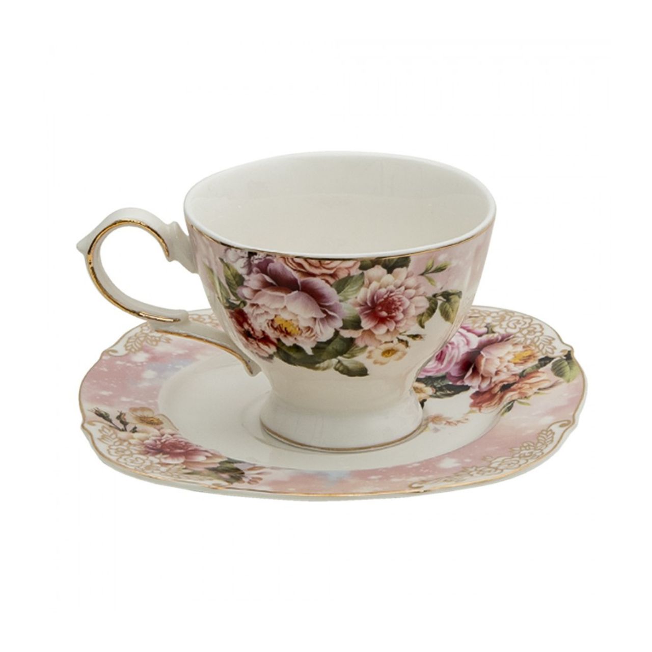 An elegant high-tea or simply a tea lover? Your tea will taste even better with our cups and saucers! Our cups come in the most unique designs; covered with antique, vintage, or cute prints. But we also have plain cups and saucers with a stylish design for those who don’t like prints that much. Great for a cup of cappuccino!