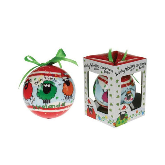 Wacky Woollies Christmas Bauble  Add this adorable Wacky Woolies Christmas bauble to your tree!