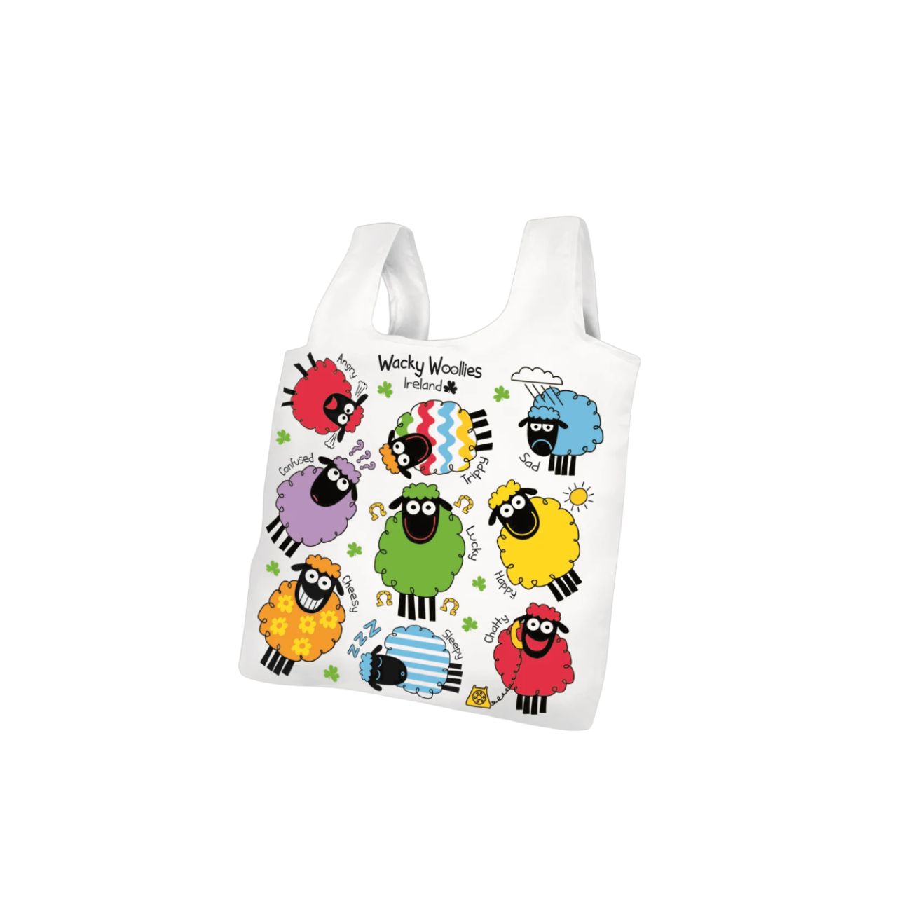 Wacky Woollies Tote Bag Fold Up