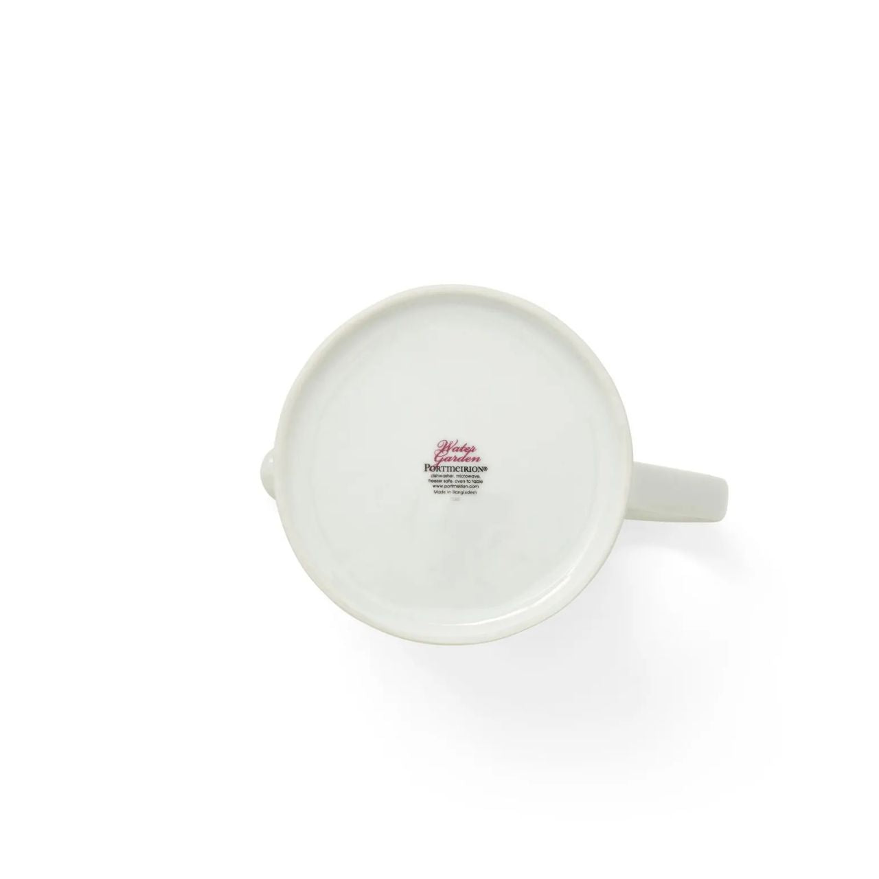 Whether you're serving ice-cold water or a refreshing cocktail, brighten up your table with this gorgeous porcelain jug from Portmeirion. Made for entertaining, the jug features a large handle and curved spout for the perfect pour. 
