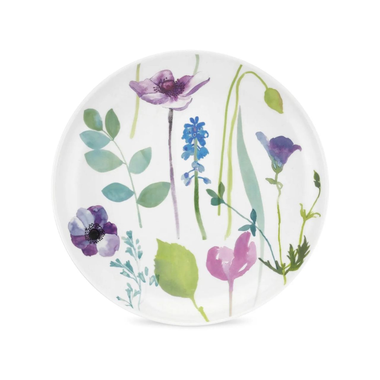 Bring vibrancy to every meal with these beautiful floral side plates