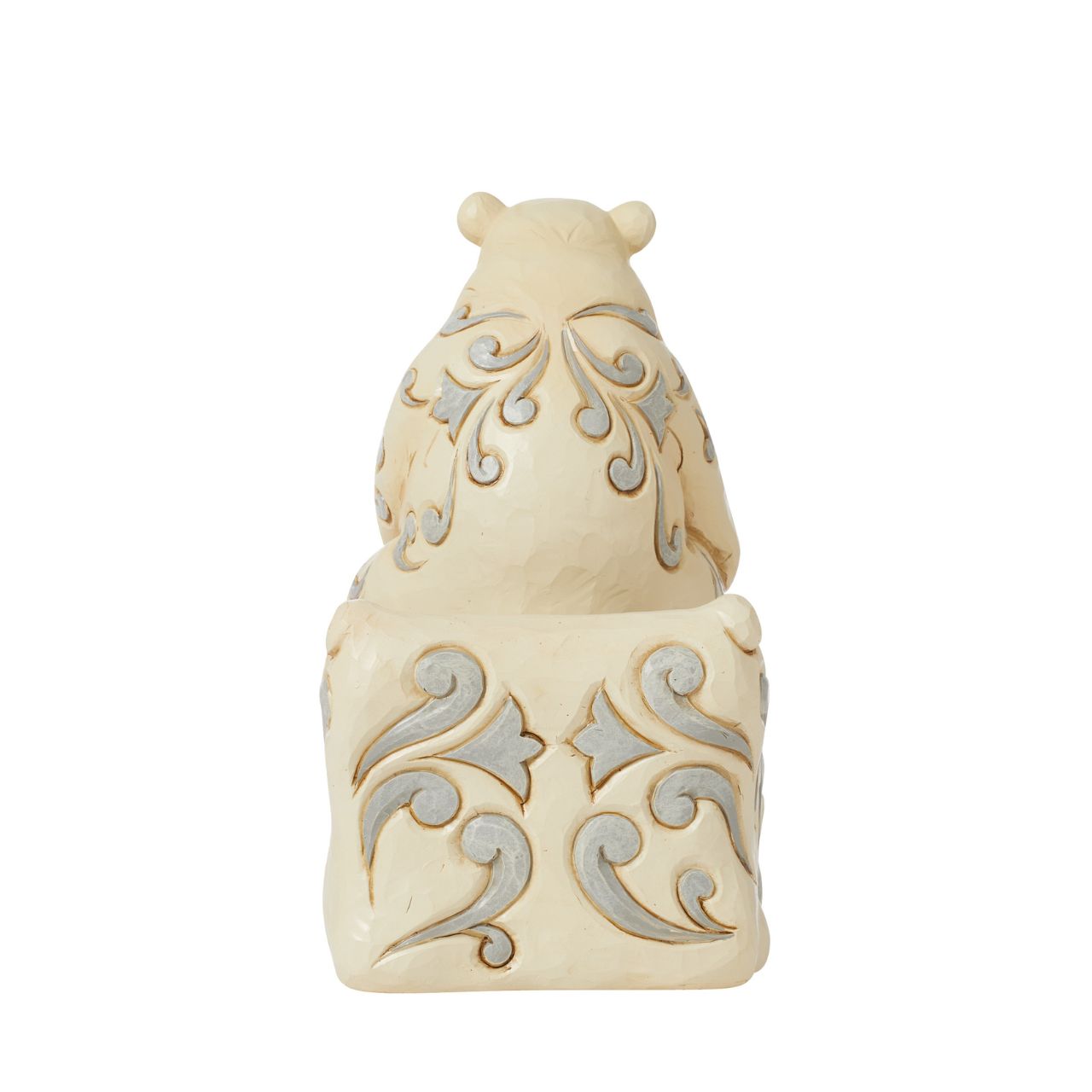 From the White Woodland collection as part of Heartwood Creek by Jim Shore, this group of animal friends having fun in the snow is the perfect addition to any Christmas display.