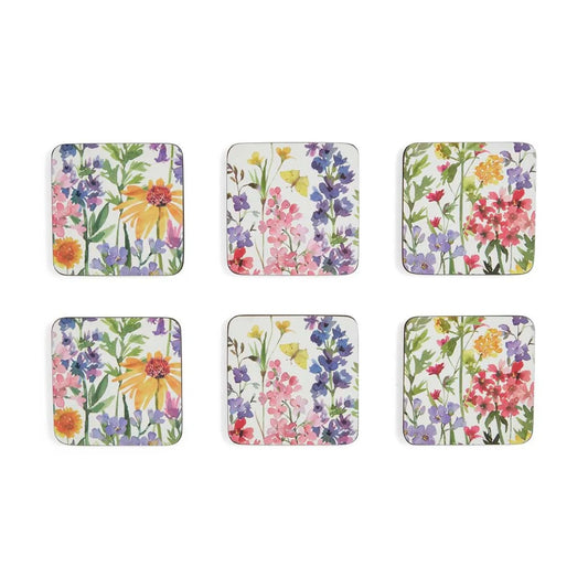These naturally beautiful coasters make a vibrant, floral addition to mealtimes
