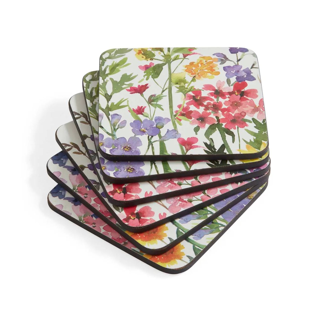 These naturally beautiful coasters make a vibrant, floral addition to mealtimes