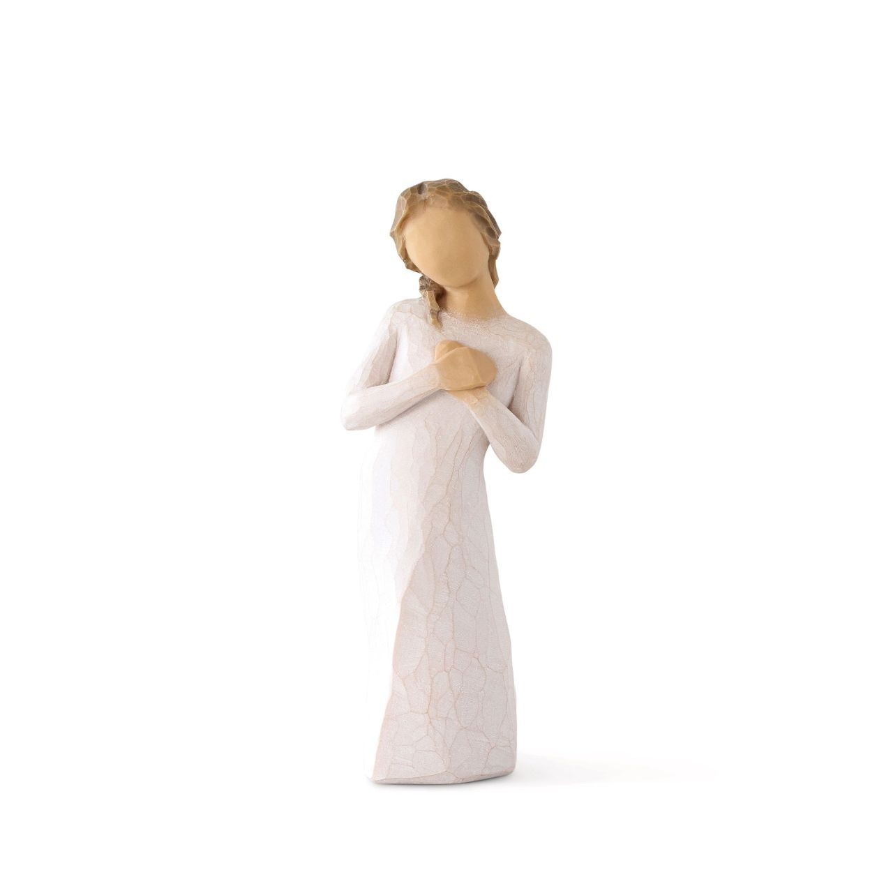 A tangible symbol of connection and support representing empathy towards someone experiencing loss or hardship; a reminder of those who are thinking of you and wishing the best for you.