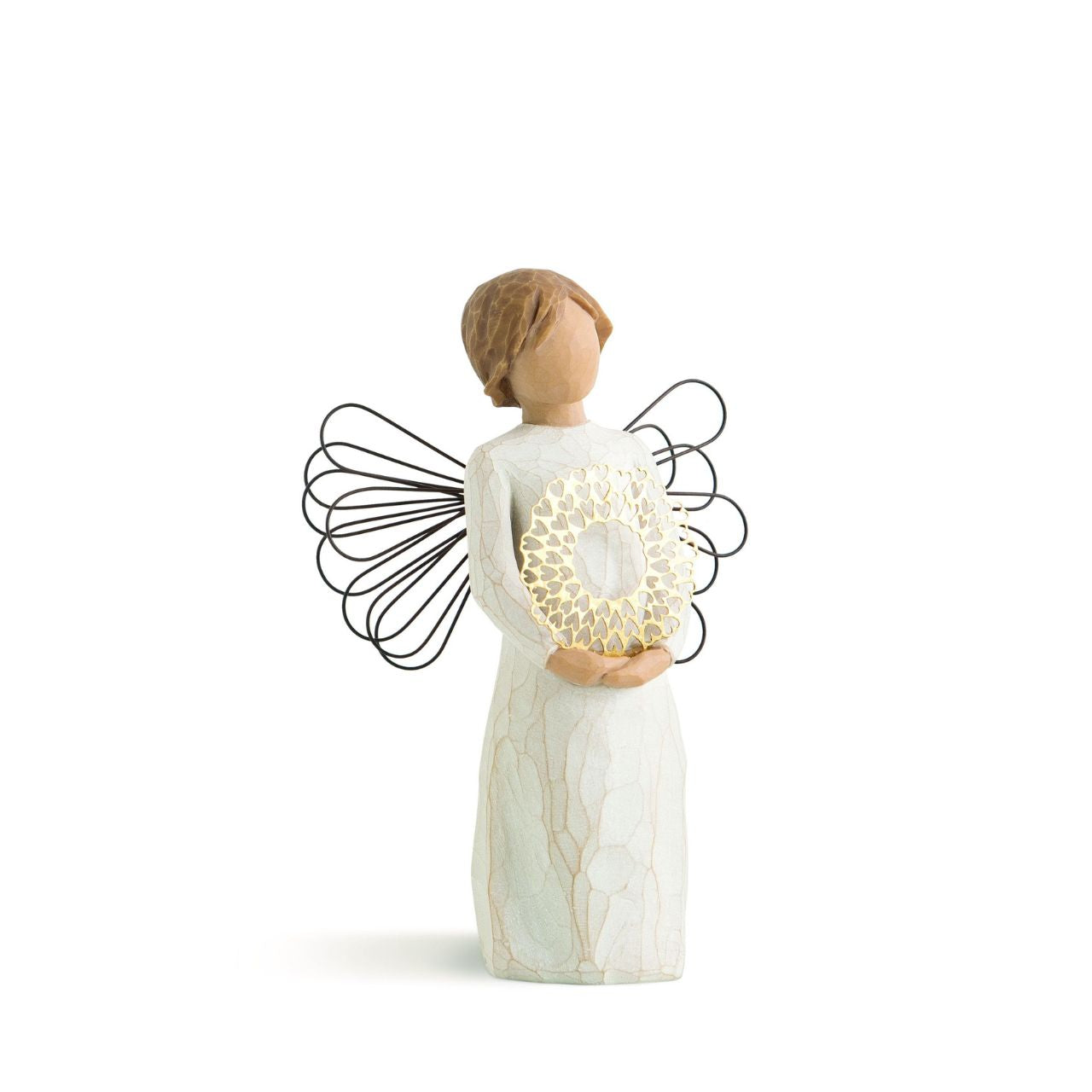 A birthday or Valentine's Day gift that expresses love and caring, or a sweet friendship piece for a loved one. "I like working with patterning and pierced metal.