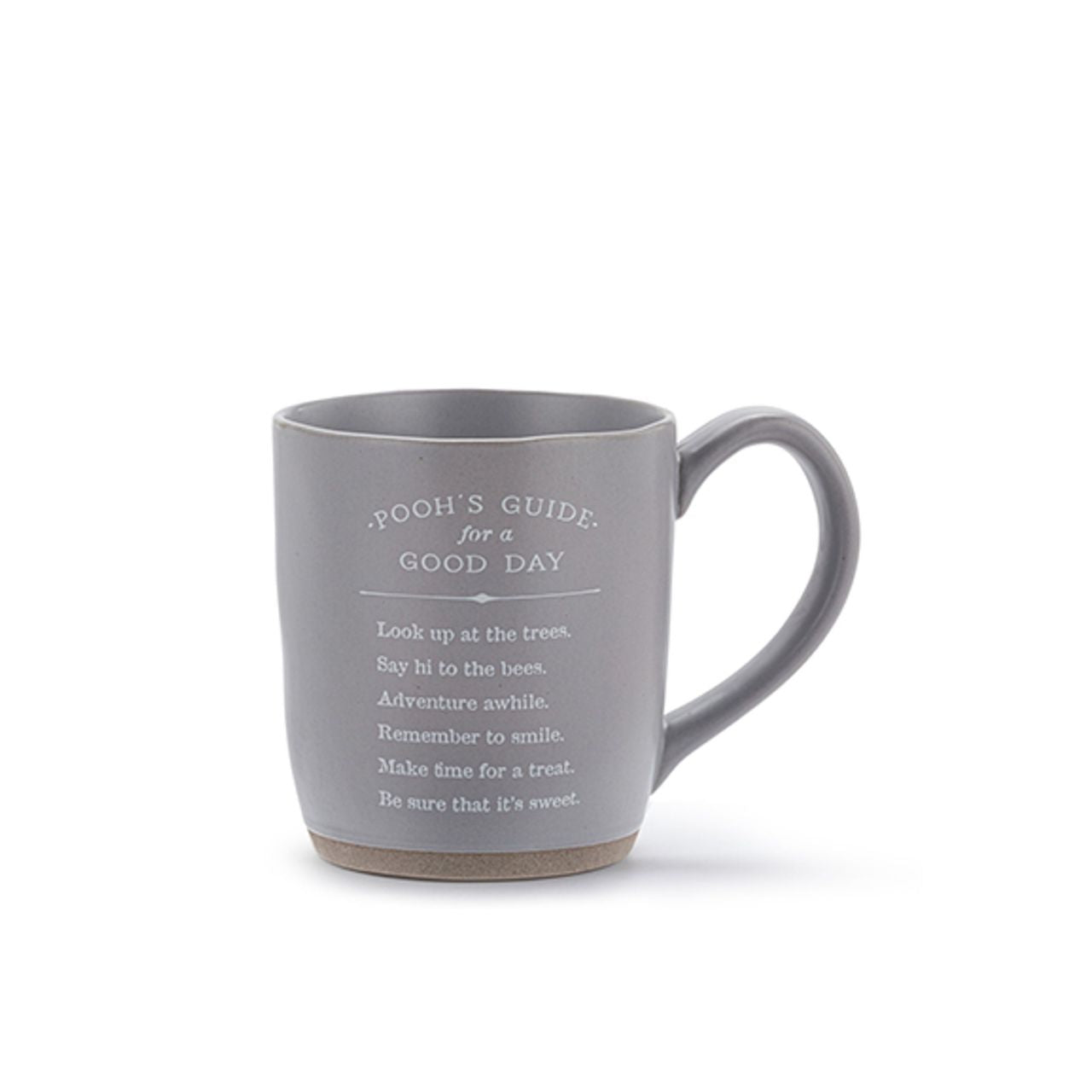 Start your day with a smile using the charming Winnie the Pooh Good Day Mug from Demdaco. Featuring the beloved bear and an uplifting message, this delightful mug brightens your morning tea or coffee.