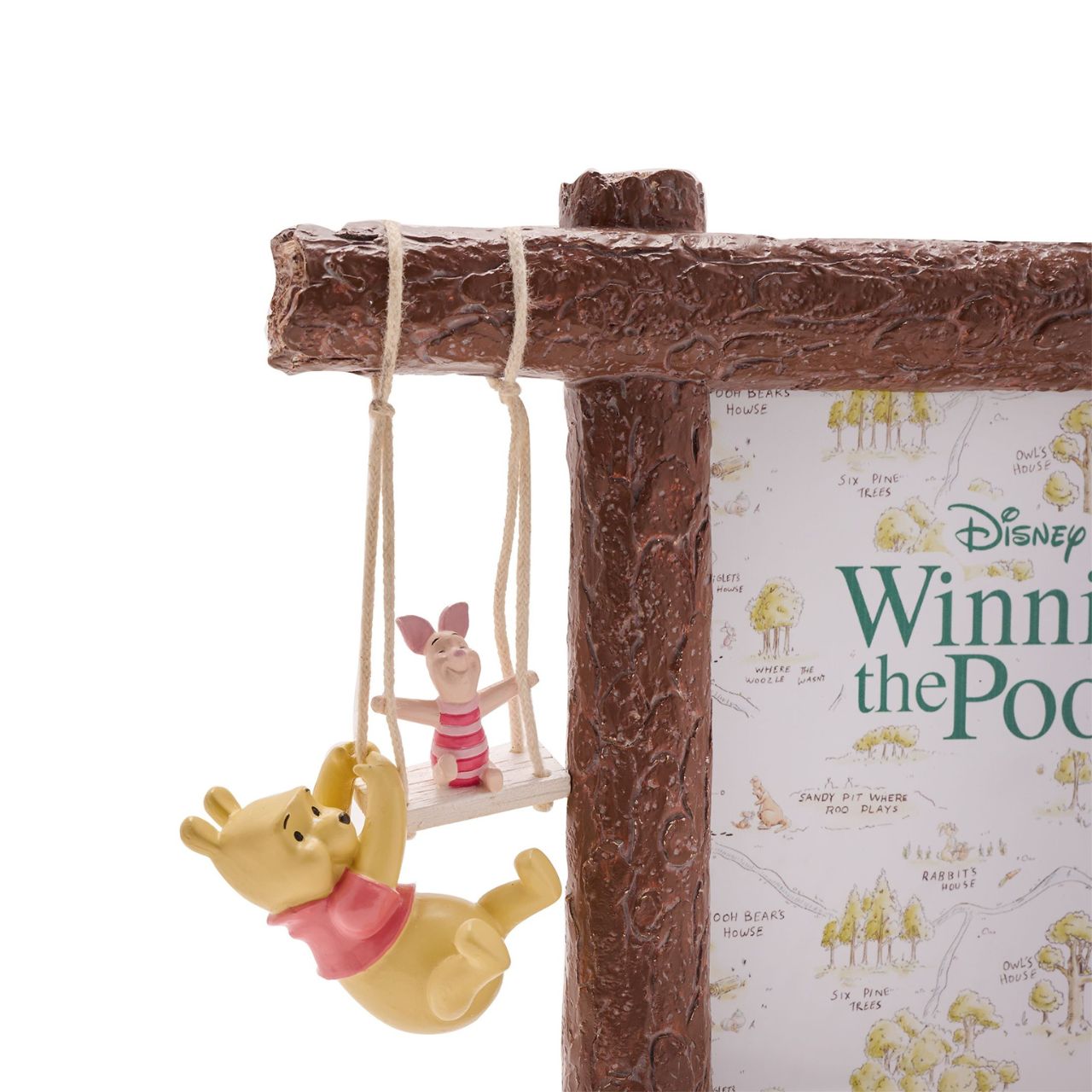 Disney Winnie The Pooh & Piglet Swing Photo Frame  A delightful Winnie-the-Pooh and Piglet swing photo frame from DISNEY