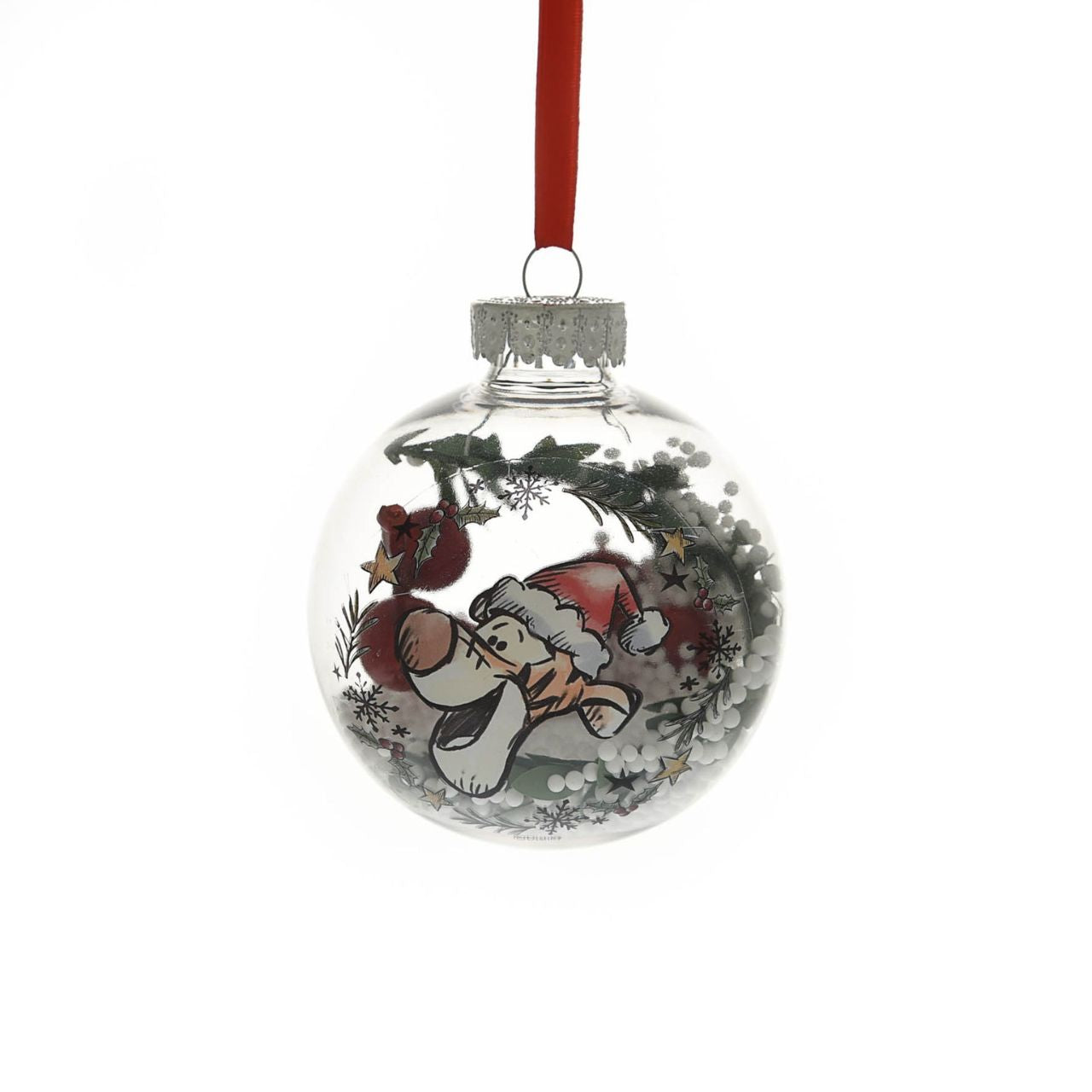 Make any tree a little more special this year by welcoming the warmth of Winnie the Pooh into the home. With heart-warming illustrations of the most recognisable characters, this set of baubles is sure to bring a smile to any little one's face.