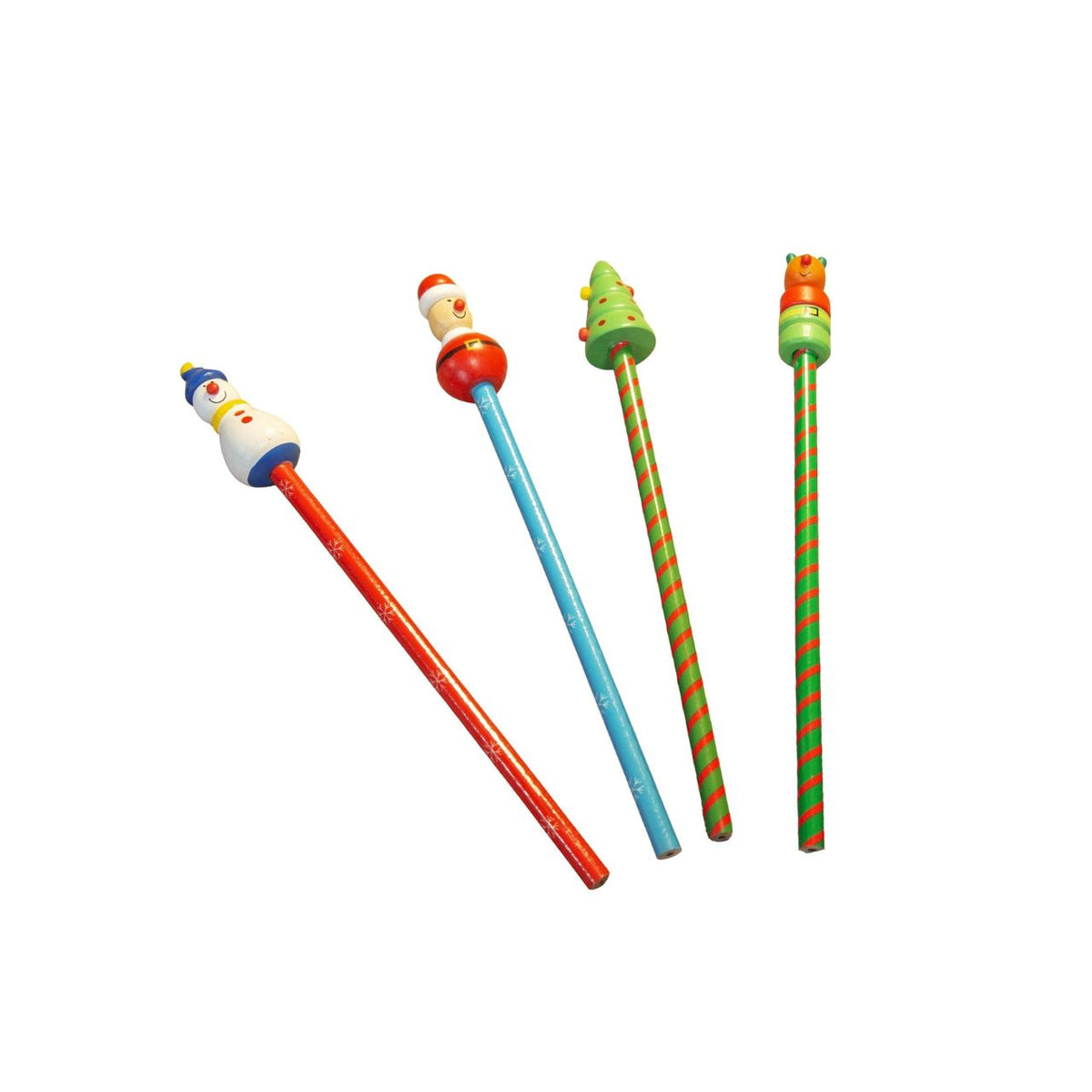 Put some festive cheer in their pencil case with one of these cute wooden Christmas character pencils. From the North Pole Novelties Co. by Santa's Workshop - the one stop shop for Christmas cheer!