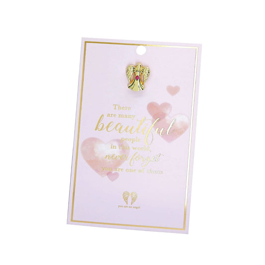 Beautiful People Pin Card  Give the gift of love and appreciation with You Are An Angel pins, each packaged on a stunning foiled gift card with a heartfelt message for the special people in your life.