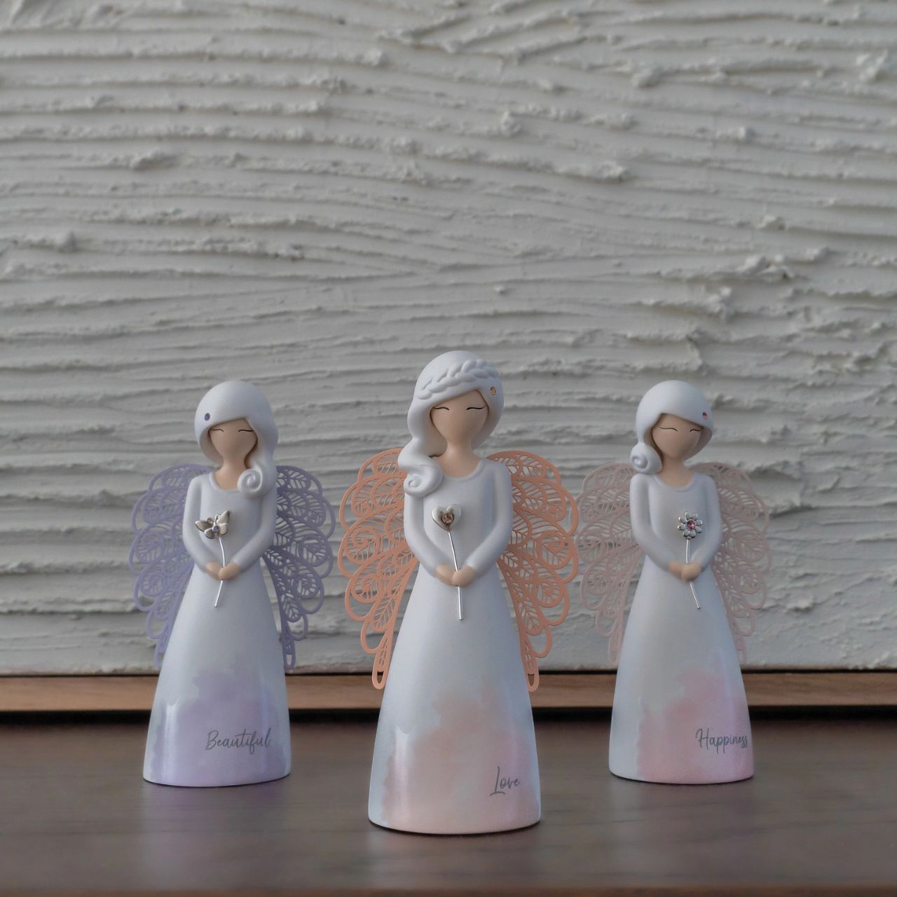 Thank You Angel Figurine - Beautiful  Looking for a thoughtful gift that's both beautiful and meaningful? These stunning angels are the perfect way to show someone special just how much they mean to you. Standing 12.5cm tall, they are perfect as a gift and home decoration.