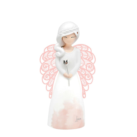 Thank You Angel Figurine - Love  Looking for a thoughtful gift that's both beautiful and meaningful? These stunning angels are the perfect way to show someone special just how much they mean to you. Standing 12.5cm tall, they are perfect as a gift and home decoration.