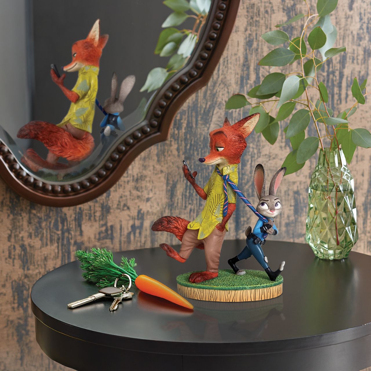 Based on the main characters from 2016's 'Zootopia', Nick Savage and Judy Hopps are here to save the day. 2026 celebrates the 10th anniversary of this iconic film and what better way to show this dynamic friendship between two completely different individuals, than with this highly-detailed figurine.