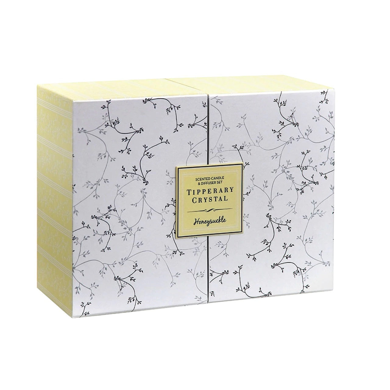Tipperary Crystal Honeysuckle Candle & Diffuser Gift Set