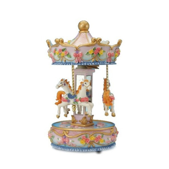 Carousel Blue Flower Waltz by Musicboxworld
