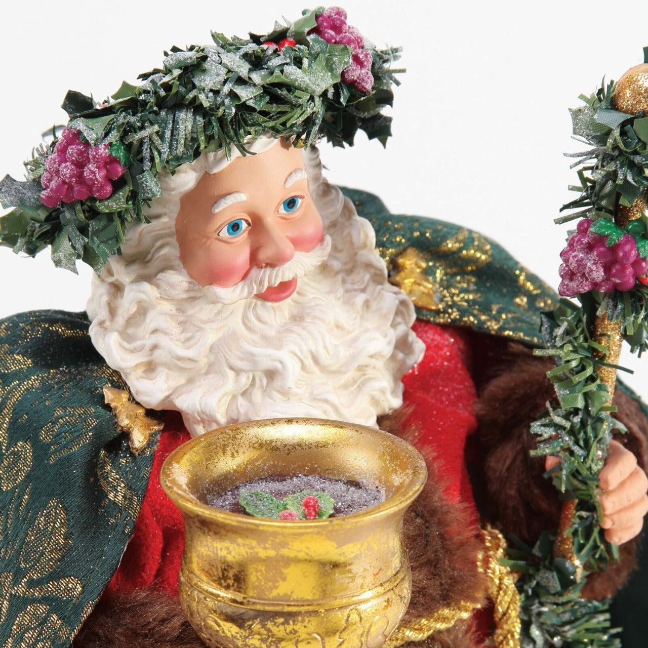 Disney Possible Dreams Possible Dreams Wassail  Jim Shore  Designed by Ann Dezendorf , every Possible Dreams Santa is hand made by a team of skilled artisans. 