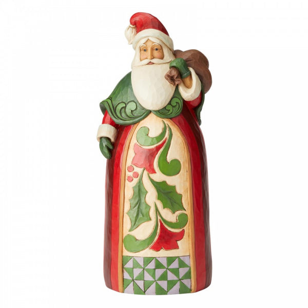 Jim Shore Santa with Bag Statue