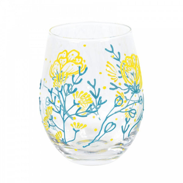 Izzy & Oliver Small Floral Glass