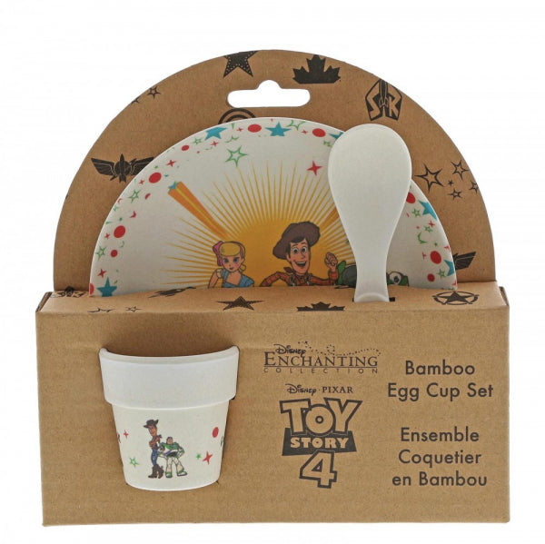 Toy Story 4 Bamboo Egg Cup Set