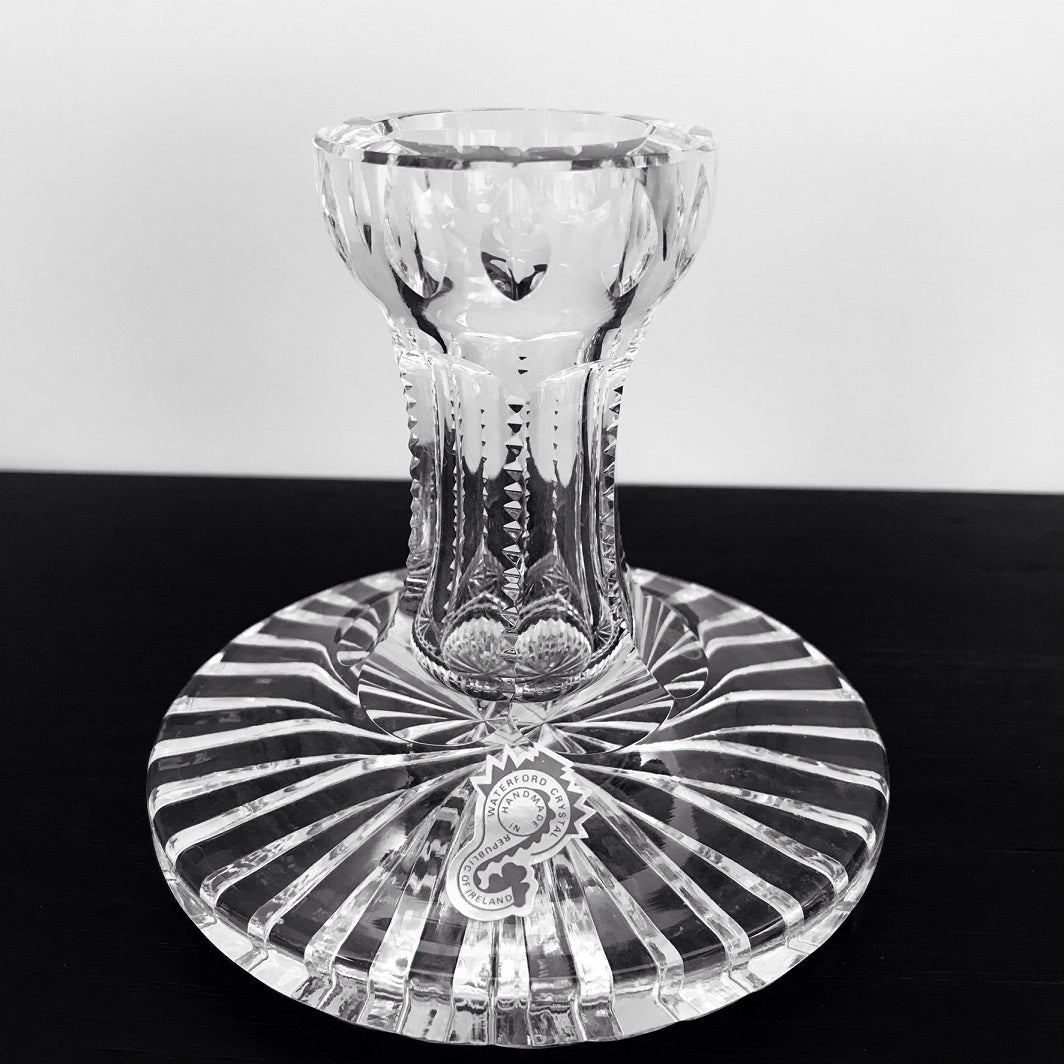 Vintage Waterford Crystal Candle Holders
