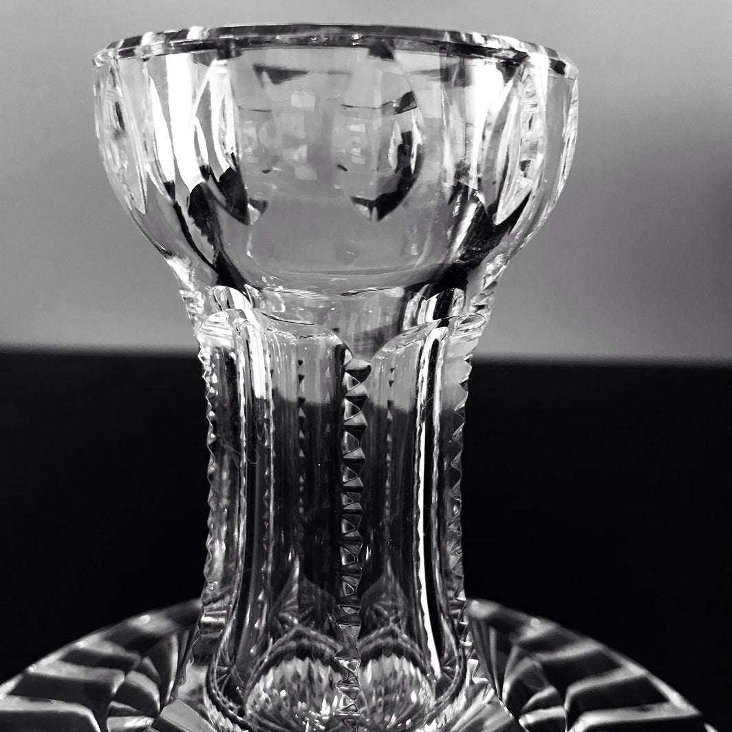 Vintage Waterford Crystal Candle Holders