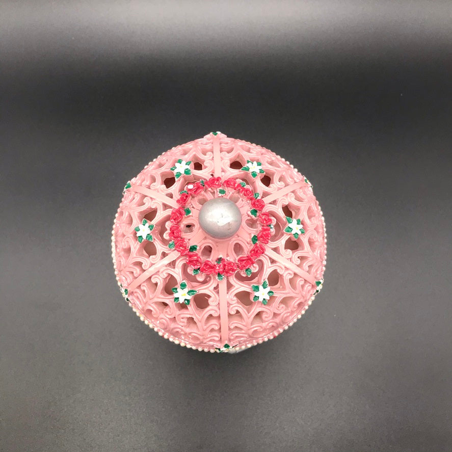Music Box World Pink Carousel