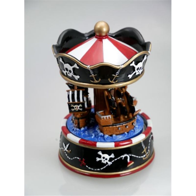 Music Box World Pirate Carousel