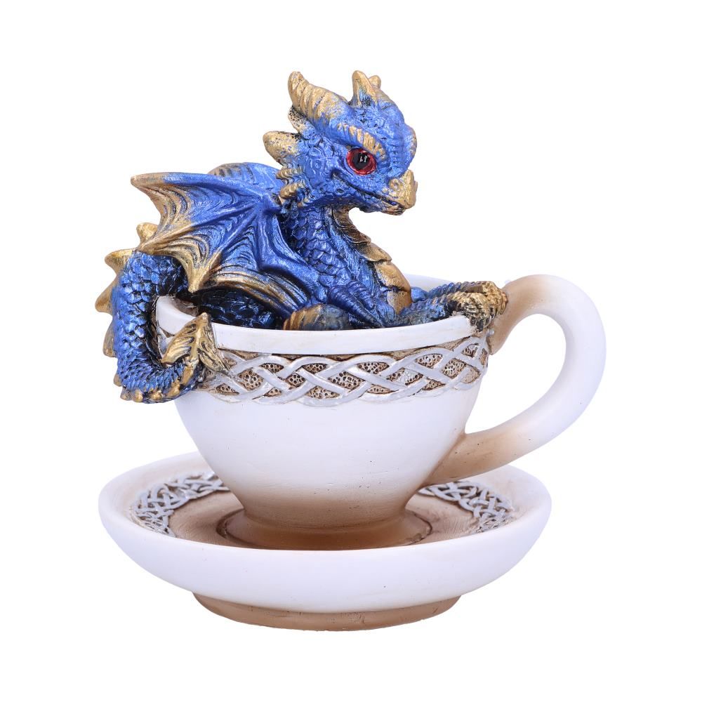 Nemesis Now Blue Dracuccino Dragon Teacup Figurine