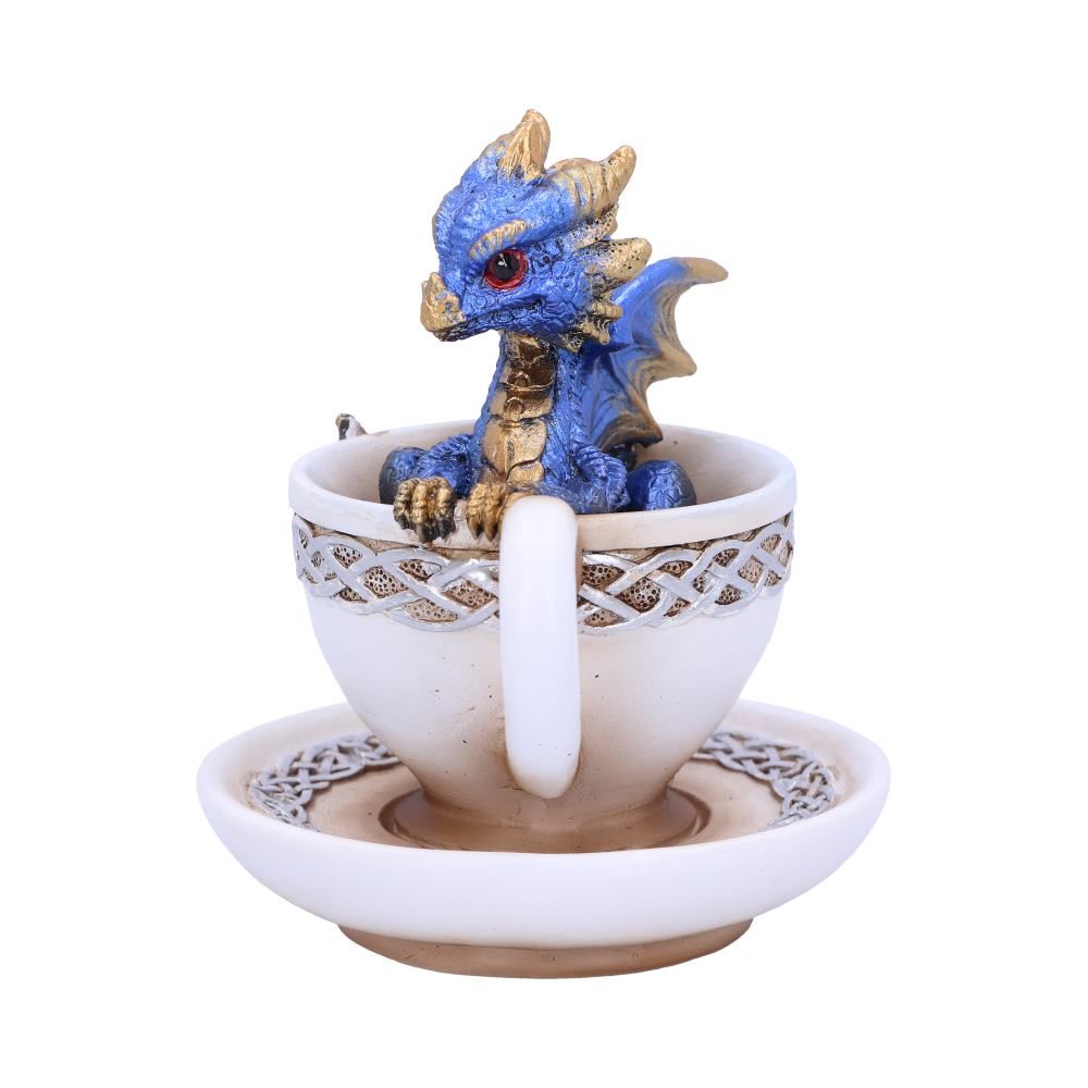 Nemesis Now Blue Dracuccino Dragon Teacup Figurine
