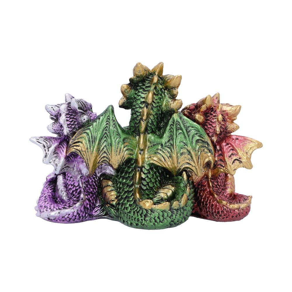 Nemesis Now Tales of Fire Reading Book Dragon Figurine