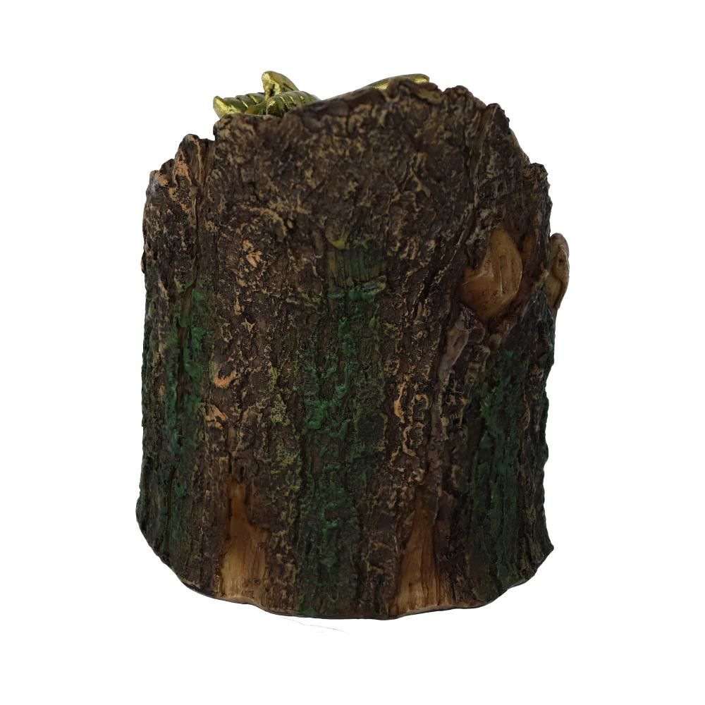 Arboreal Hatchling in Tree Trunk Light Up Figurine