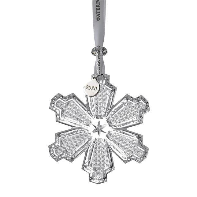 Snowcrystal Ornament 3.7" by Waterford