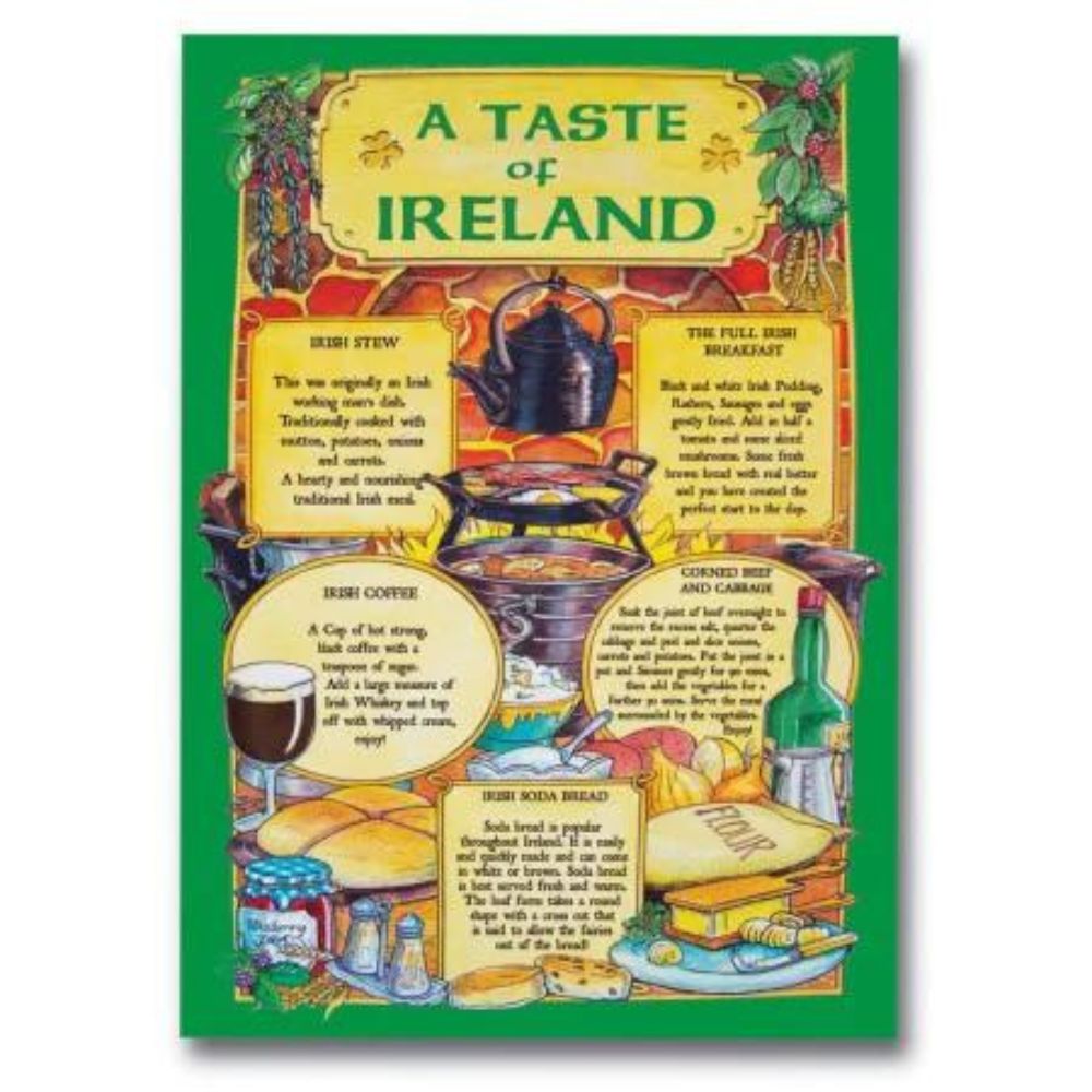 A Taste Of Ireland Tea Towel