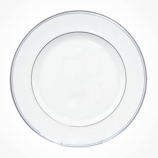 Ansley Corona Platinum Dinner Plate 10.25  With exquisite hand decorated etched in real platinum on every edge of the product. This Dining ware dinner set creates a stunning table setting for daily dinner as well as any special occasions.