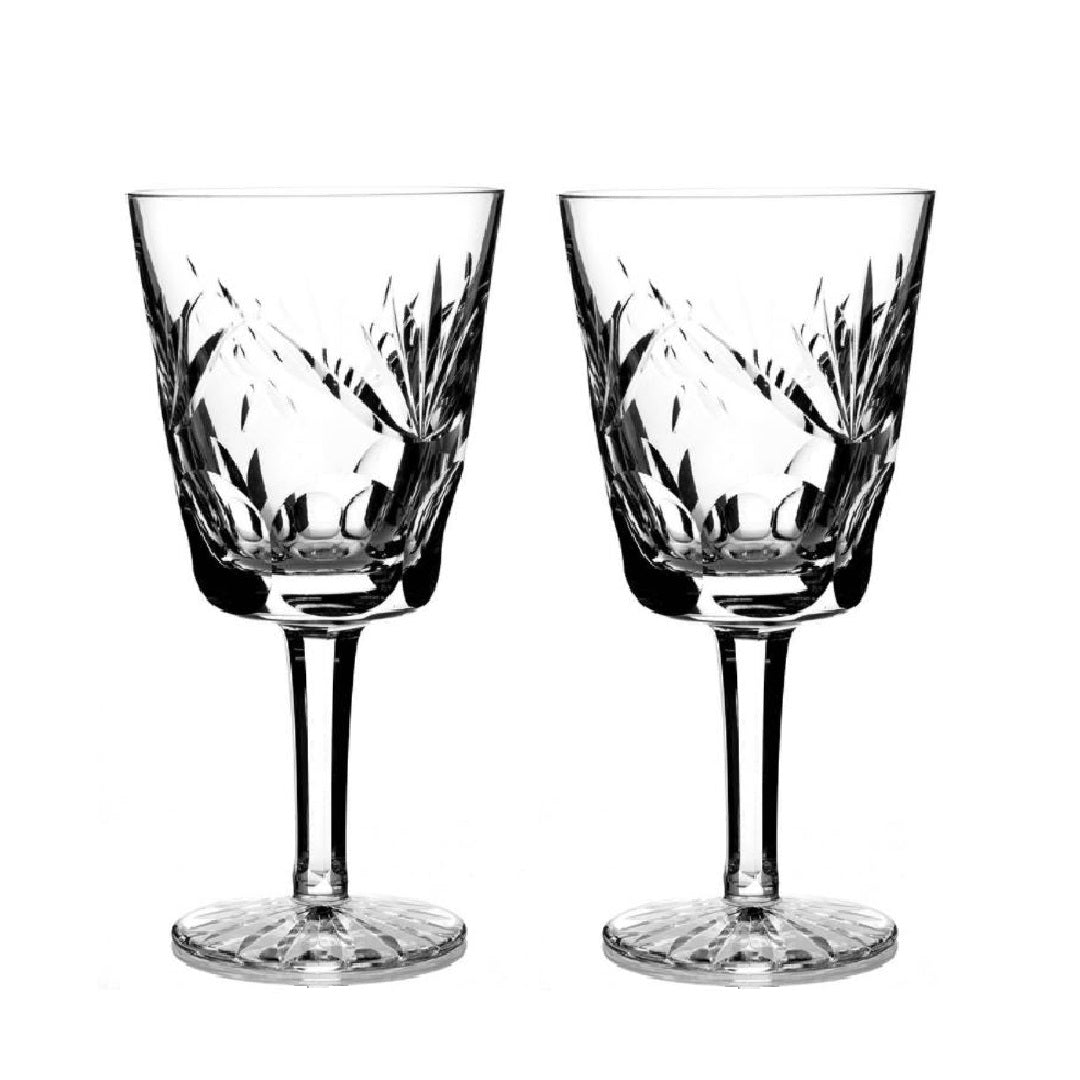 Waterford Crystal Ashling 10oz Goblets  Waterford is characterized by its vertical wedge cuts and an elegant tulip design. Discover unsurpassed shine and brilliance.