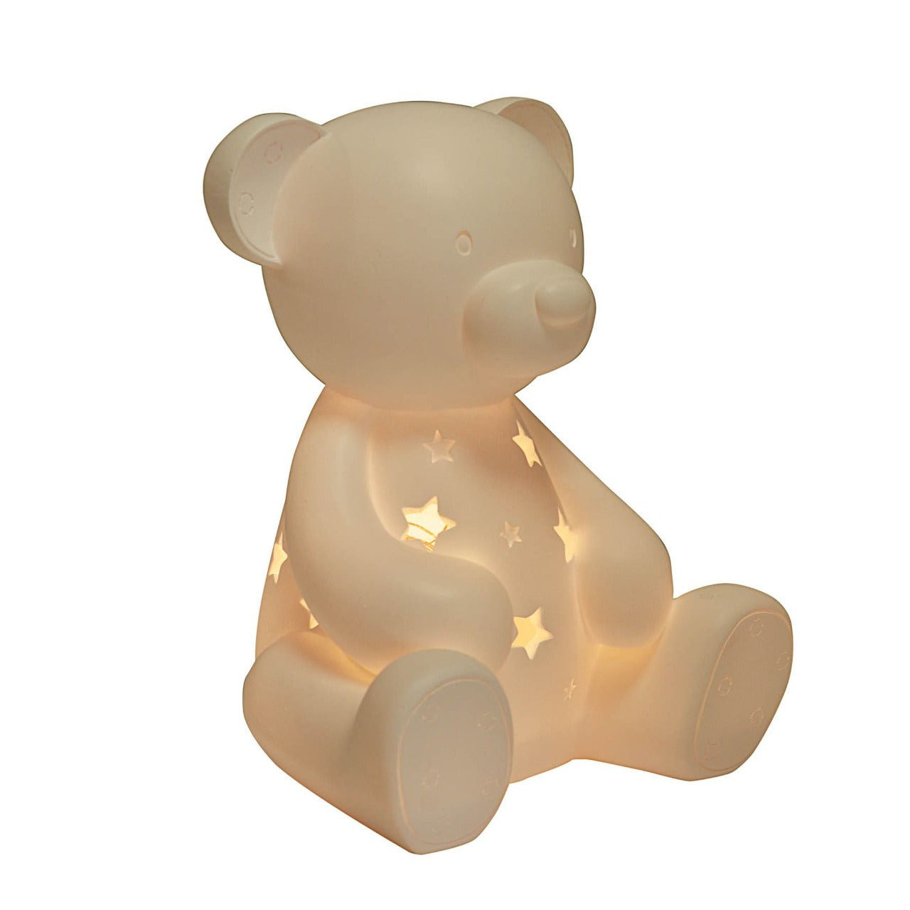Bambino Light Up Night Light Bear  A light up night light bear from BAMBINO BY JULIANA®.  This adorable night light will ensure soothing nights of sleep for new born babies.