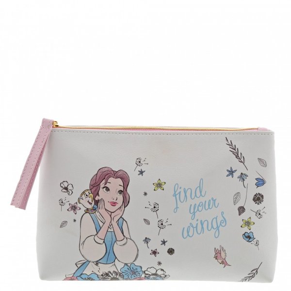 Beauty and the Beast Belle Cosmetic Bag  This beautiful Belle Cosmetic Bag will make a lovely, practical and decorative gift. Perfect for all ages and Beauty and the Beast fans. 