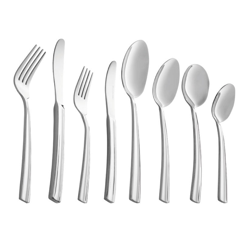 Belleek Living Occasions 72-Piece Cutlery Set  Dine in style with the Occasions 72-Piece Cutlery Set from Belleek Living. Each piece displays high-quality craftmanship synonymous with the Belleek Living brand - beautifully polished 18/10 Stainless Steel with a smooth & elegant design. Perfect for everyday use, as a wedding gift, housewarming gift or any special occasion!