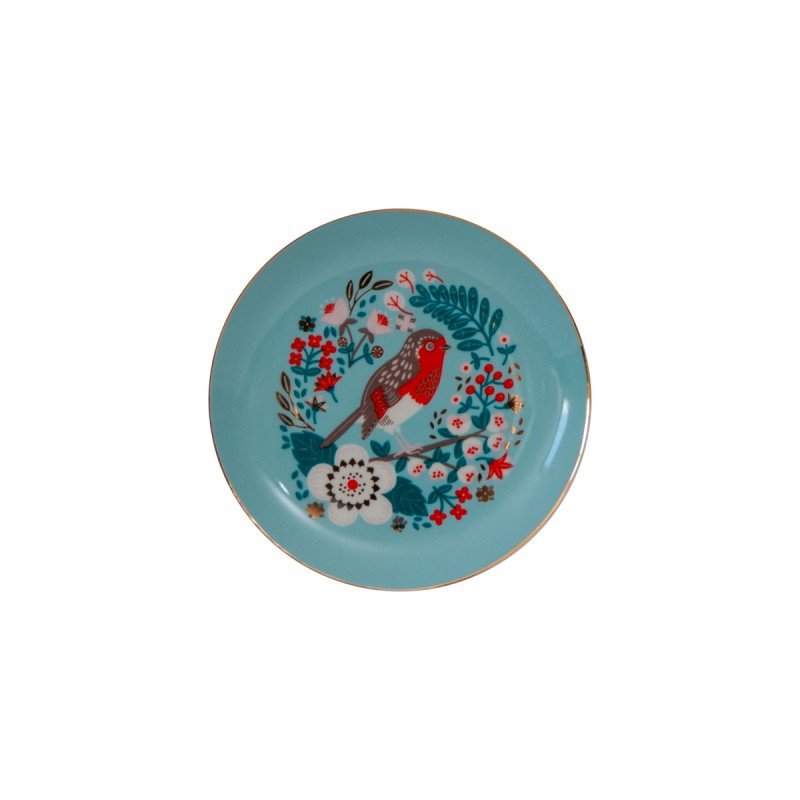 Birdy Biscuit Plates Set of 4