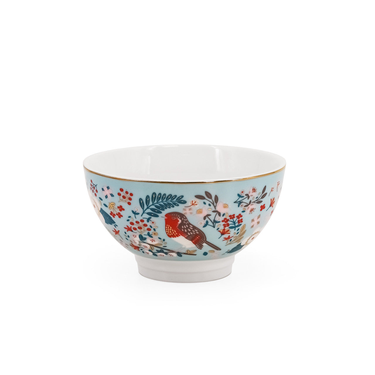 Tipperary Crystal Birdy Cereal Bowls Set of 4  - New 2022  New to our collection, this set of 4 cereal bowls come beautifully illustrated and presented in a rigid Tipperary Crystal gift box. Makes a wonderful gift to be enjoyed.  The Birdy Collection is a series of 6 exclusively commissioned illustrations inspired by native Irish birds; Bullfinch, Goldfinch, Blue tit, Greenfinch, Kingfisher and Robin.