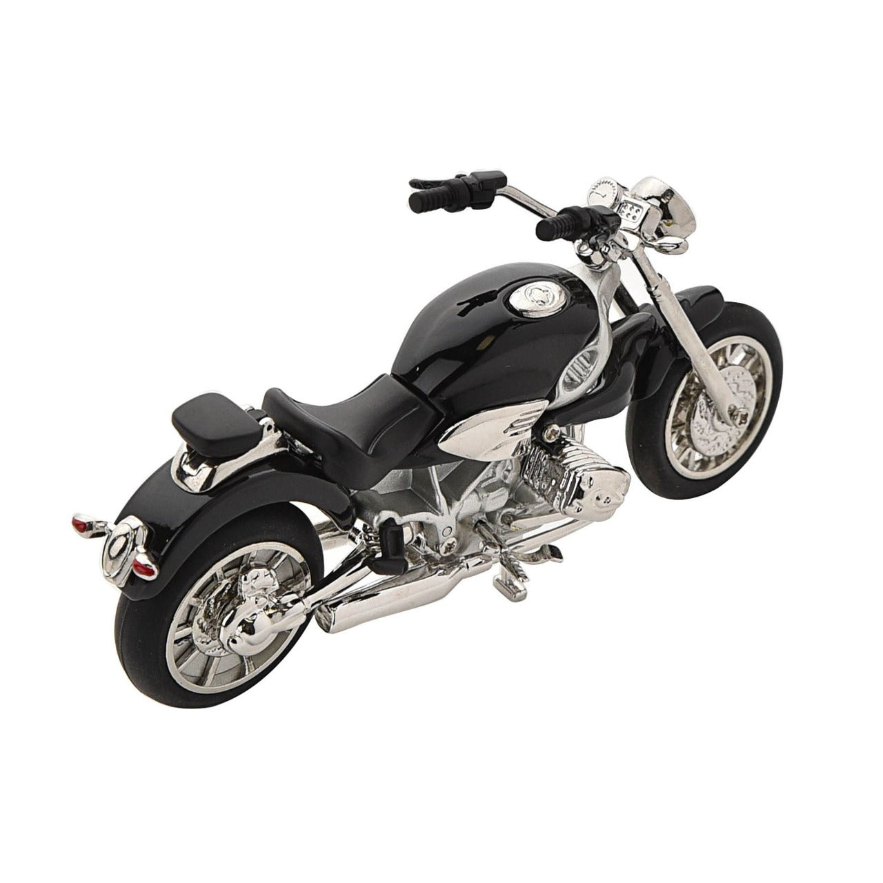 Miniature Clock Black Motorbike  Bring a unique and quirky touch to the home with this stylish miniature clock made with great attention to detail.  The miniature motorbike clock is a great gift for someone who loves iconic motorbikes.