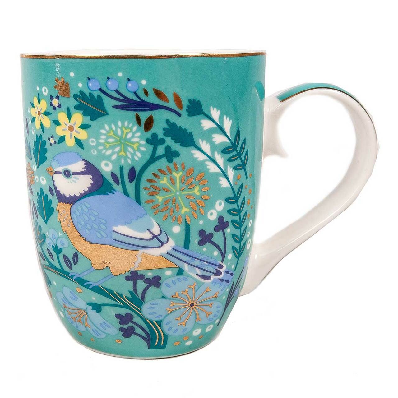Tipperary Crystal Blue Tit Single Birdy Mug