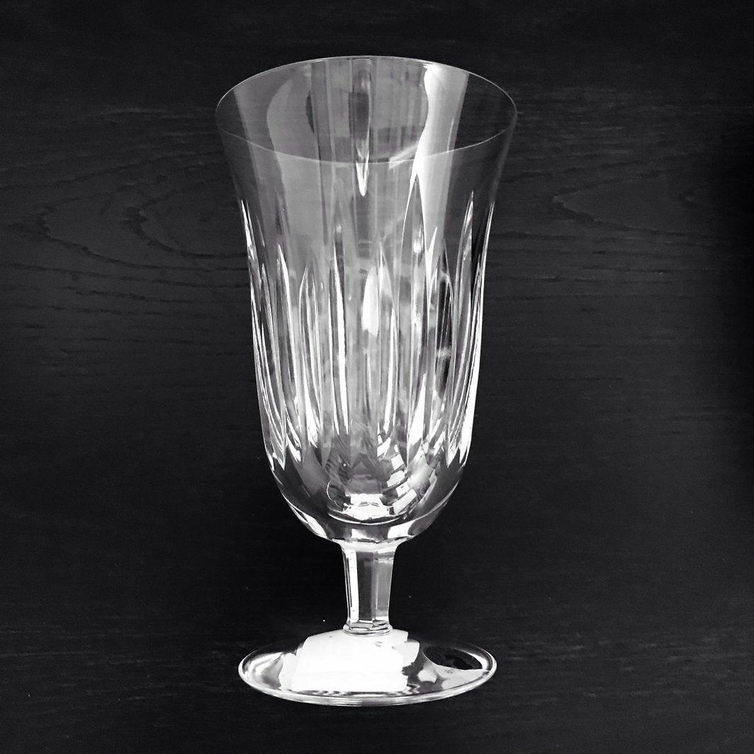 Waterford Crystal Carina Footed Iced Beverage / Iced Tea  Carina is inspired by the girls' name meaning "pretty" and features simple, yet elegant crystal cuts that add a brilliant touch to any table.