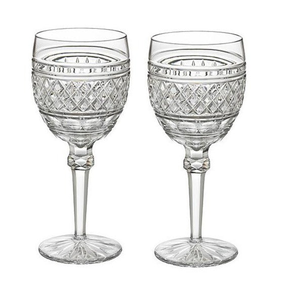 Waterford Crystal Castletown White Wine Pair