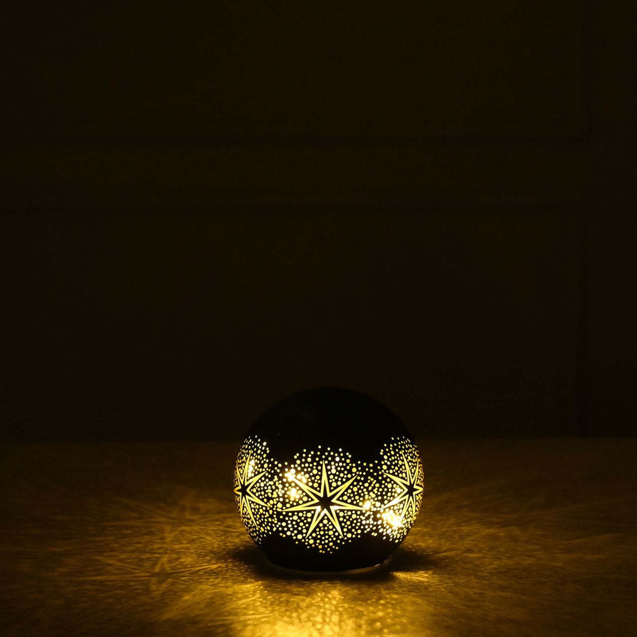 Christmas Celestial Globe LED Light  A celestial globe LED light by THE SEASONAL GIFT CO®.  This glistening globe light will help to create a magical Winter Wonderland at home this festive period.