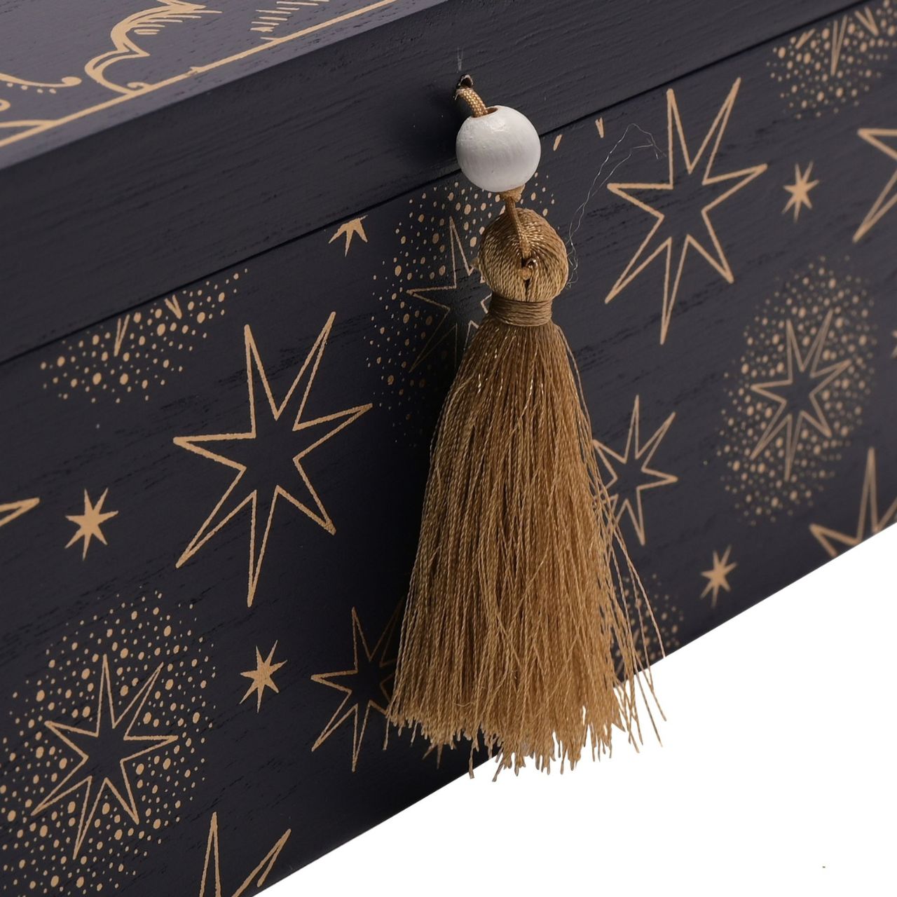 Celestial Christmas Keepsake Box  A celestial keepsake box by THE SEASONAL GIFT CO®.  This gorgeous keepsake box makes an enchanting storage solution for precious items.