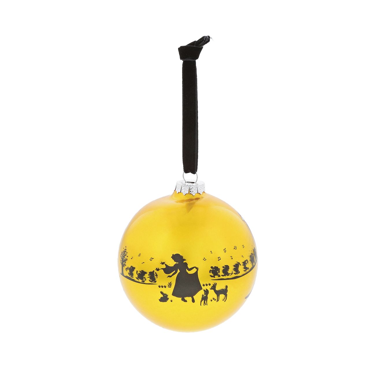 Disney Collection Evil Queen Christmas Bauble Pick Your Poison  One bite and all your dreams will come true. The Evil Queen is ready to be the fairest in the land in this wickedly villainous glass bauble. This fabulous Snow White and the Seven Dwarfs keepsake would make a lovely unique gift for a friend, or a self-purchase to brighten up the home. 